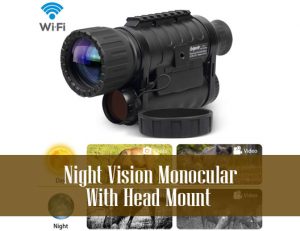 Night Vision Monocular With Head Mount