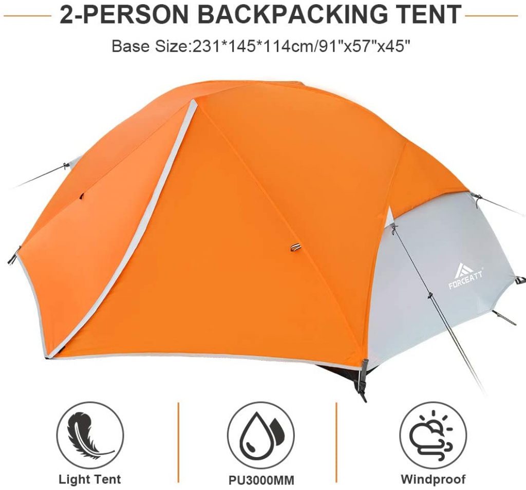 Forceatt Tent Waterproof and Windproof Camping Tent