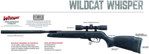 Gamo Wildcat Whisper Air Rifle Scope Combo