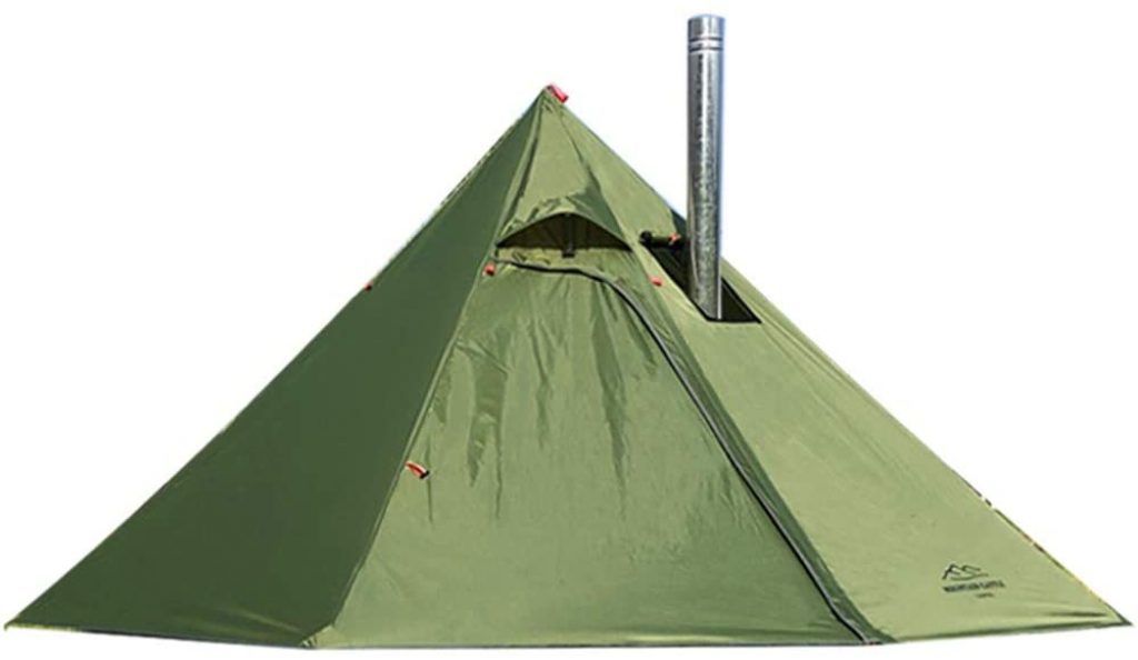 Preself 3 Person Tent with Stove Jack