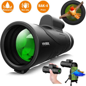 VIVREAL 12x50 High Power HD Monocular for Bird Watching