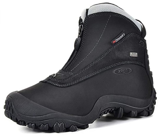 XPETI Men's SnowRider Mid Waterproof Ankle Boot