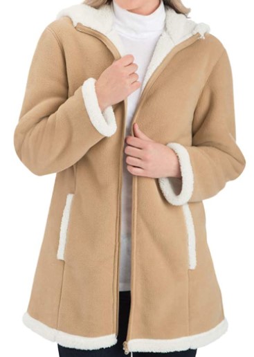 Collections Etc Women's Polar Fleece Jacket