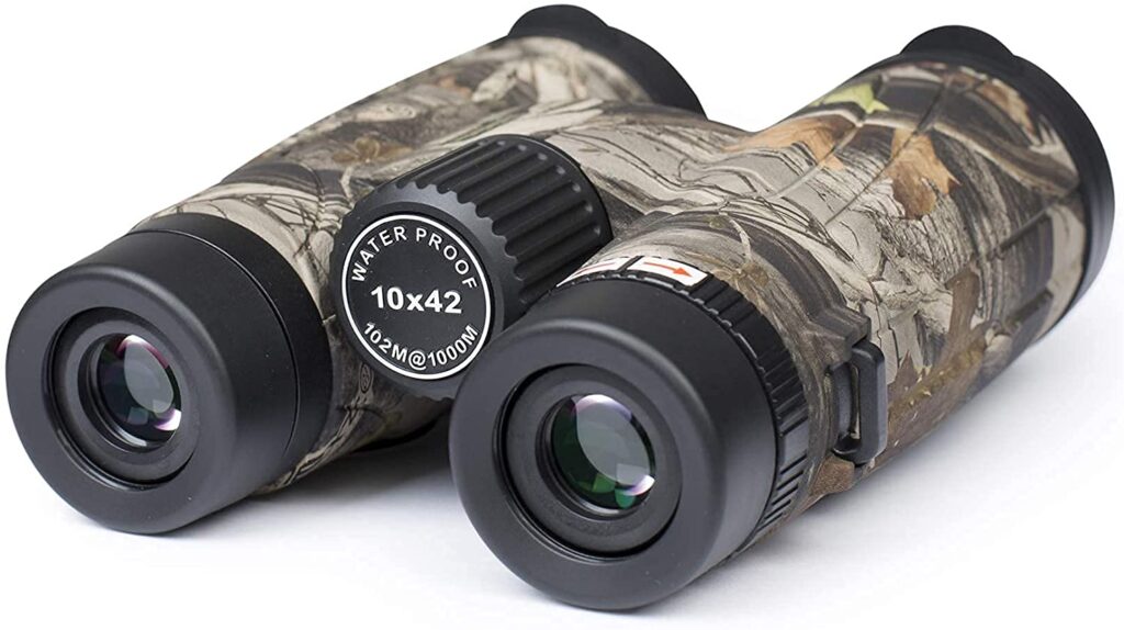 TecTecTec BPRO Wild Camo Hunting Binoculars