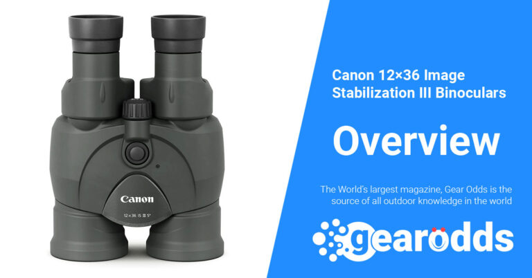 Canon 12×36 Image Stabilization III Binoculars