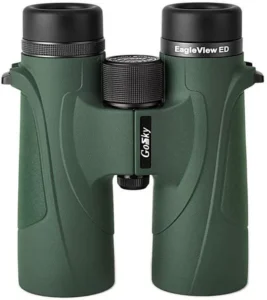 Gosky EagleView 10x42 ED Binoculars - Best Fit For Bird Watching