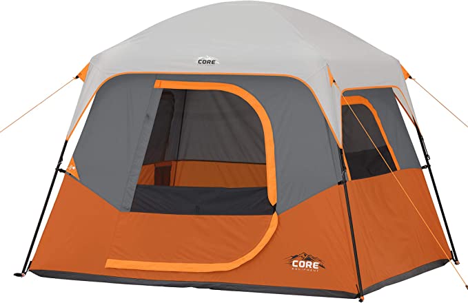 CORE 4-6 Person Straight lightweight Wall Cabin Tents for tall people