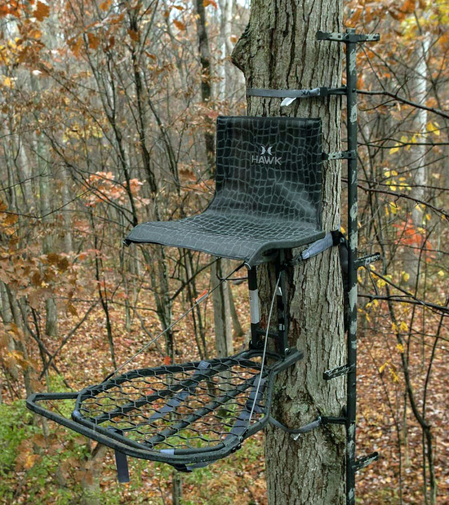 Hawk Kickback LVL Hang-On Portable Aluminum Climbing Treestand