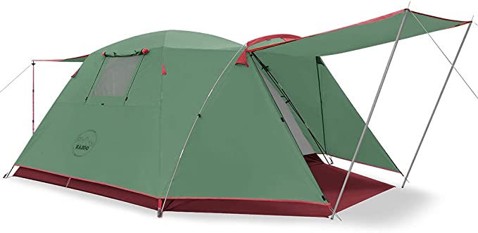 KAZOO 2-4 Person Lightweight Camping Tent for tall guy