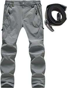 Rdruko Men's Outdoor Waterproof Hiking Pants