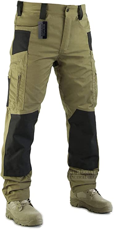 Survival Tactical Gear Men's Ripstop Camping Hiking Pants