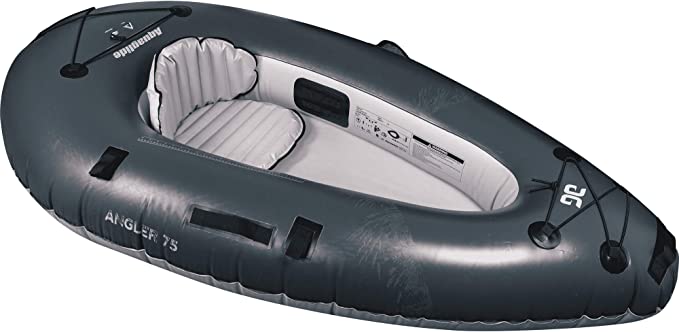 AQUAGLIDE Backwoods Angler 75, Ultralight Inflatable Angling Kayak