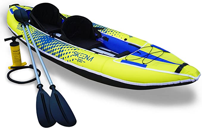 BlueCoastline 2 Person Inflatable Fishing Kayak $458