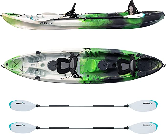 Driftsun Teton 120, Best Budget 2 Person Recreational Tandem Kayak