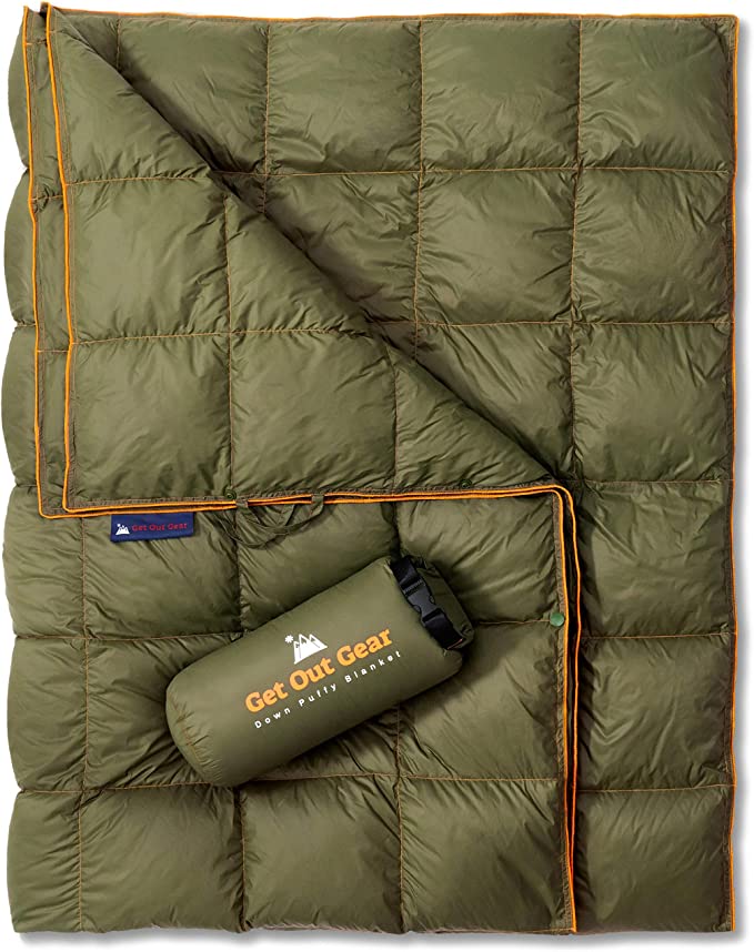 Get Out Gear Down Camping Blanket - Puffy
