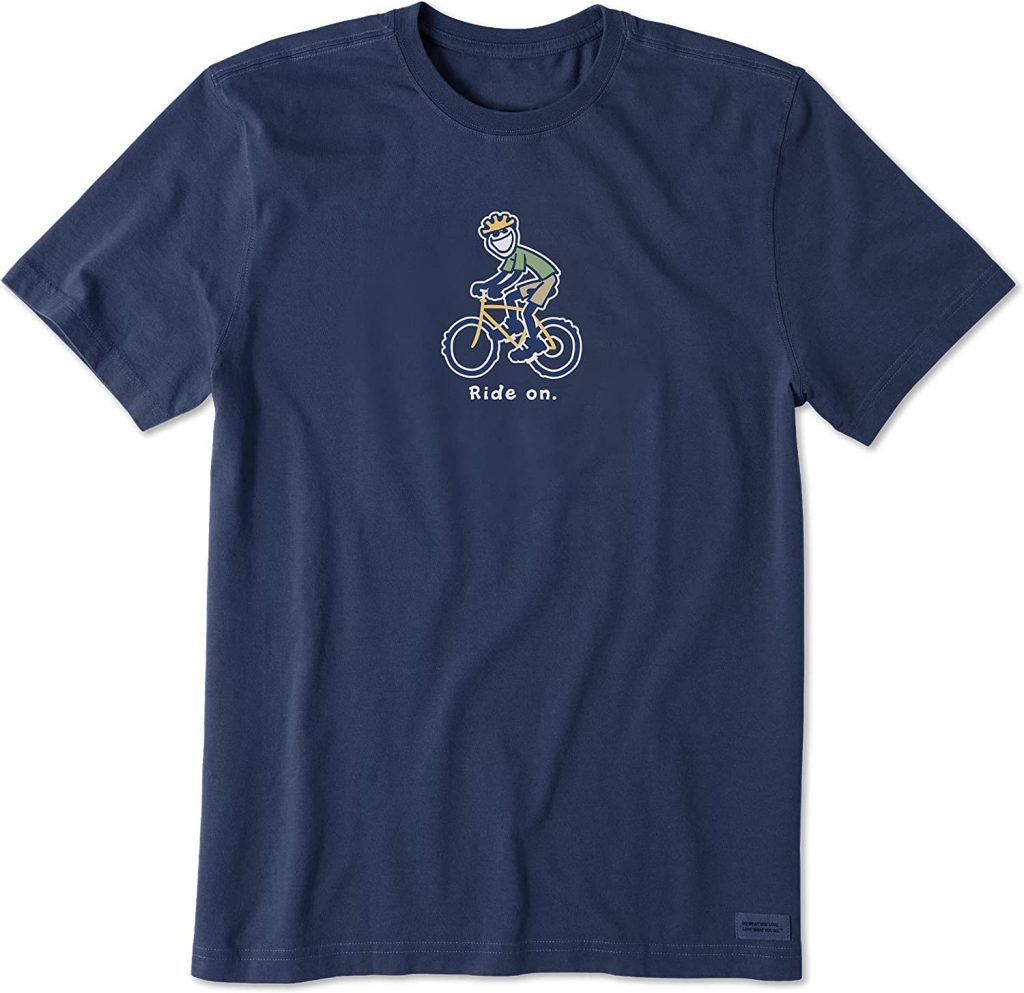 Men's Vintage Crusher Graphic T-Shirt, Bike Jake