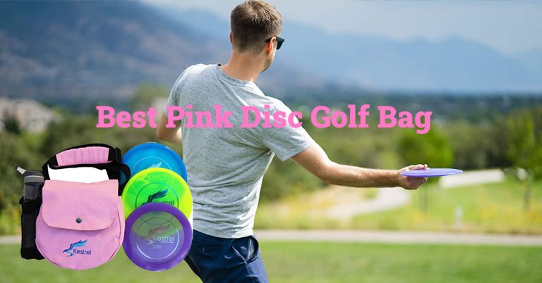 Pink Disc Golf Bag